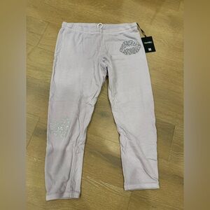 Lauren Moshi Large Purple Lips Stones Joggers. 💜⚡️